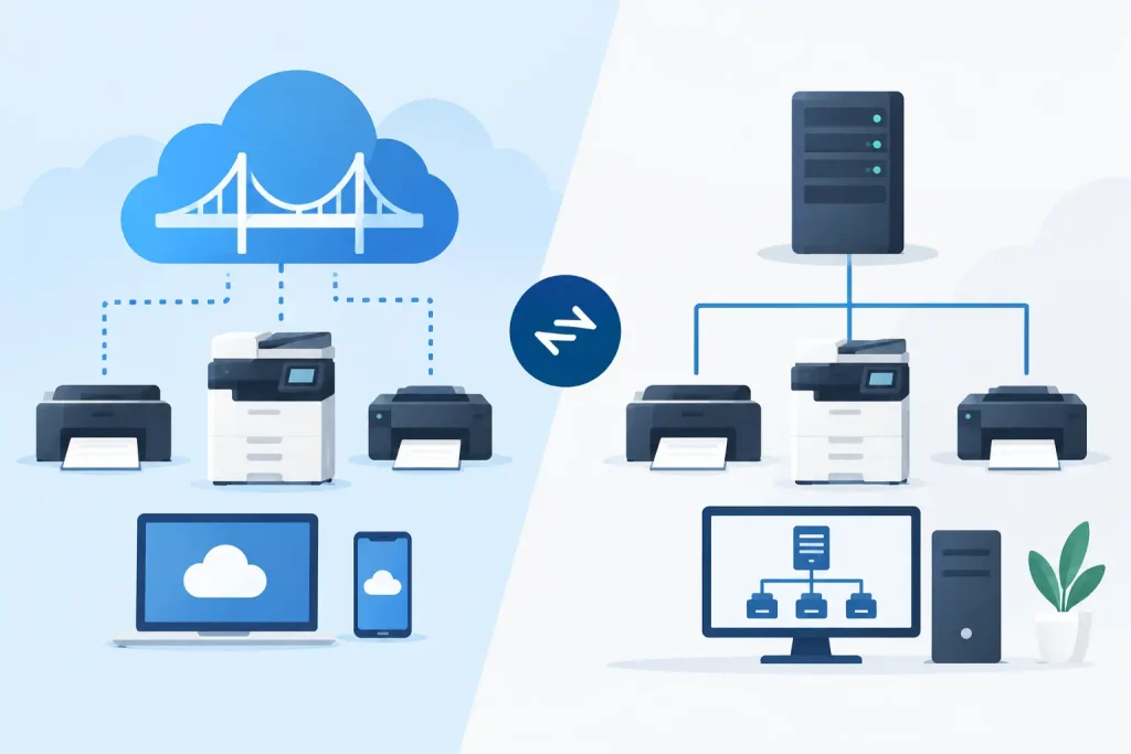 Cloud Bridge Versus Print Server: Which Fits?