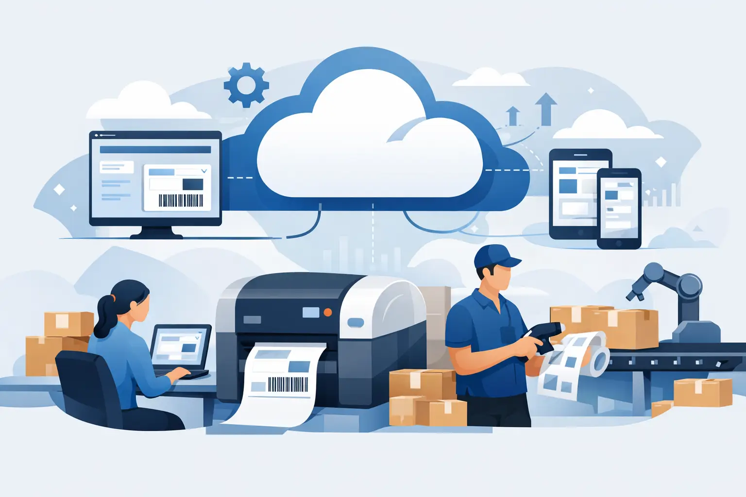 Cloud Label Printing Software for Faster Operations