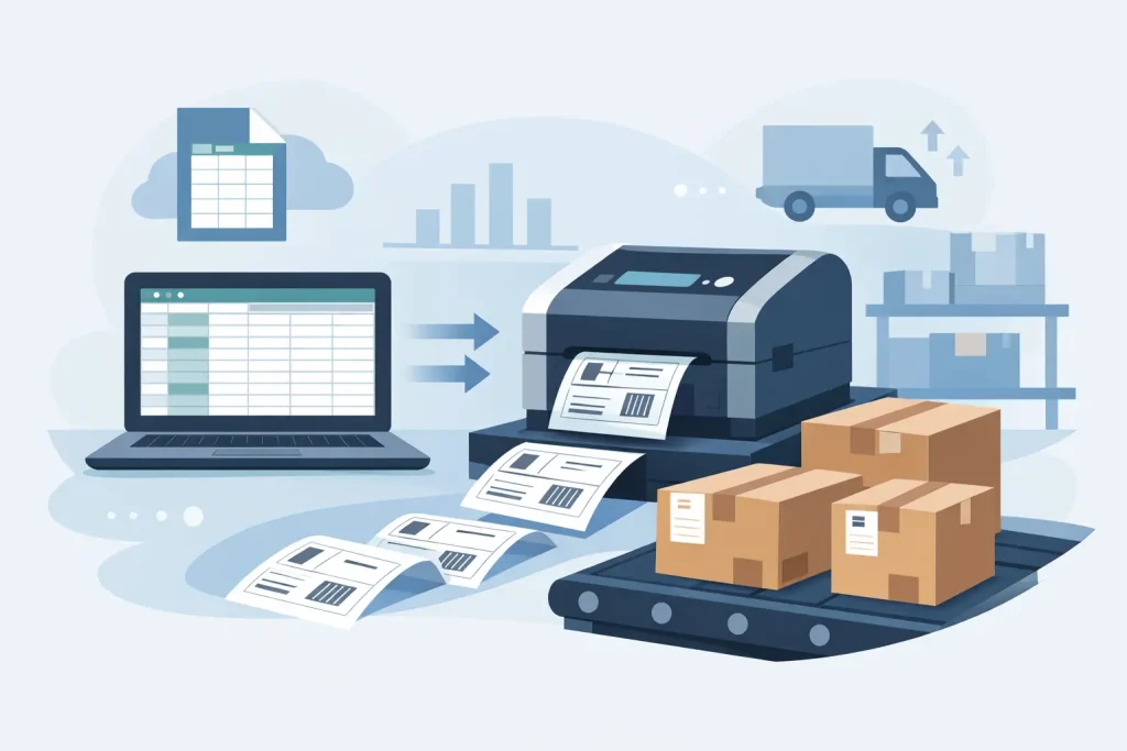 CSV Batch Label Printing That Scales With Orders