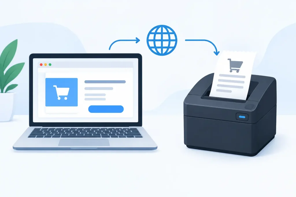 How Browser to Thermal Printer Printing Works