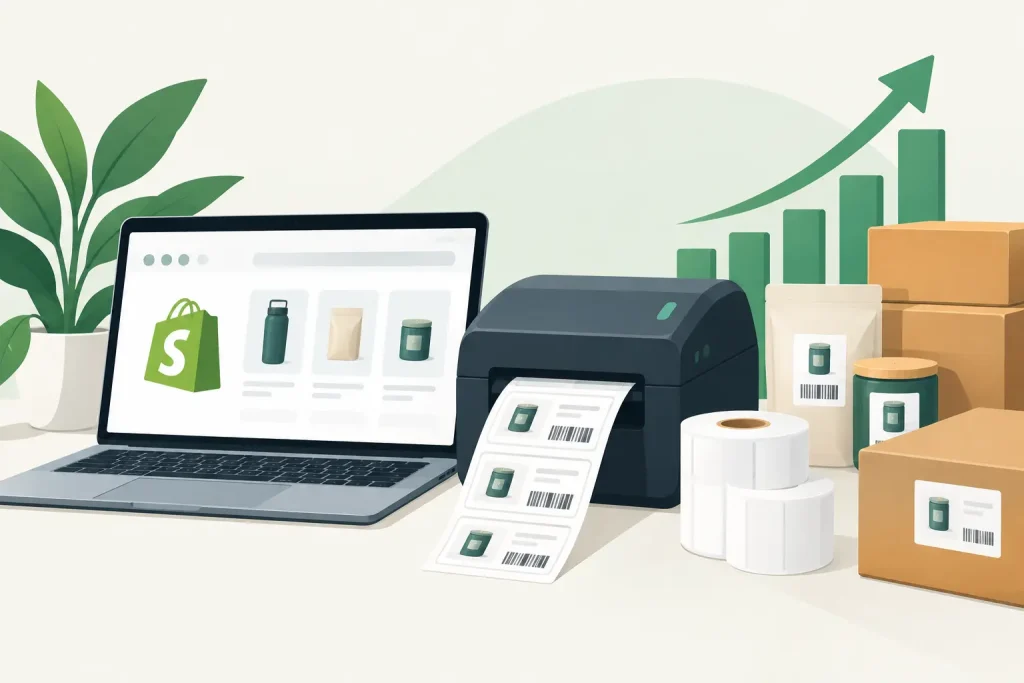 Shopify Product Label Printing That Scales